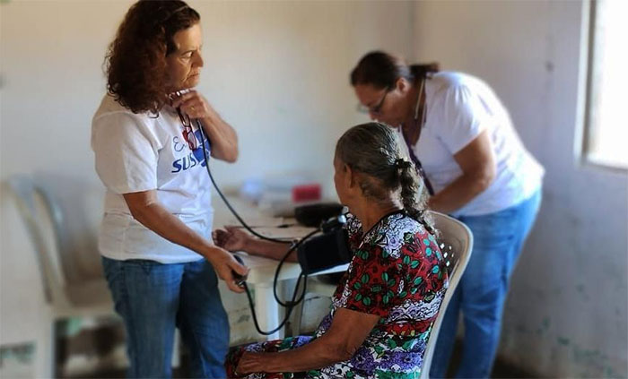 Itaperuna: equipe da Saúde Itinerante realiza atendimento na Capivara